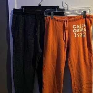 2 Hollister women’s sweatpants